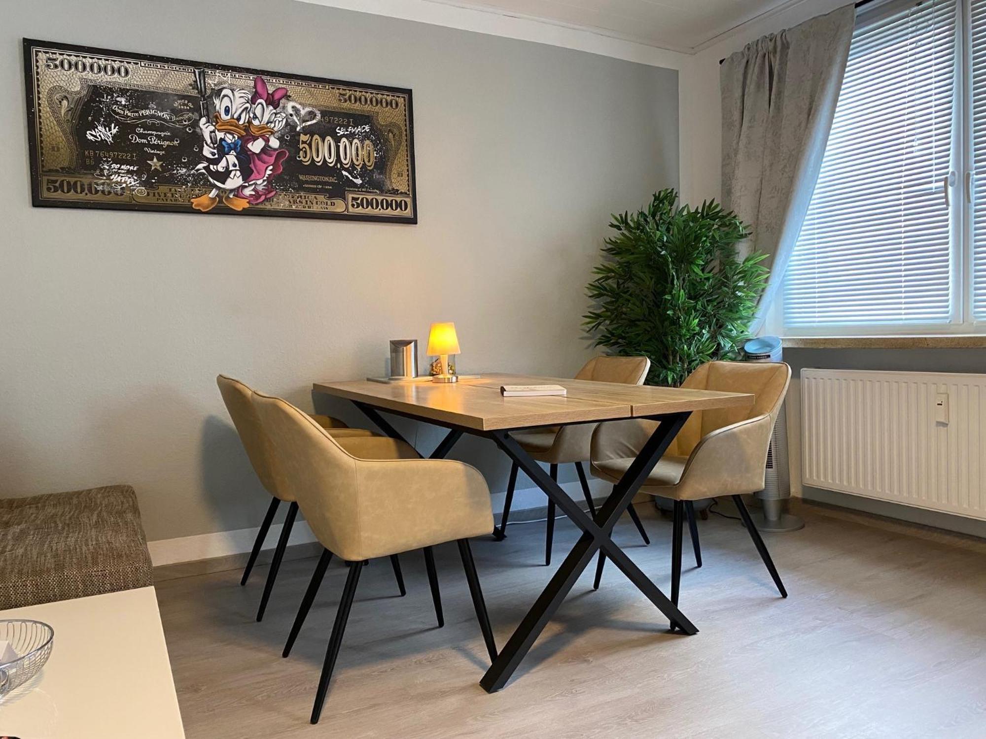 Ferien-Monteurwohnung Nom App1 Sky Terrasse High End Нортхайм Экстерьер фото